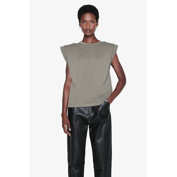 Anine Bing Tops - Anine Bing Tanner Tank In Green